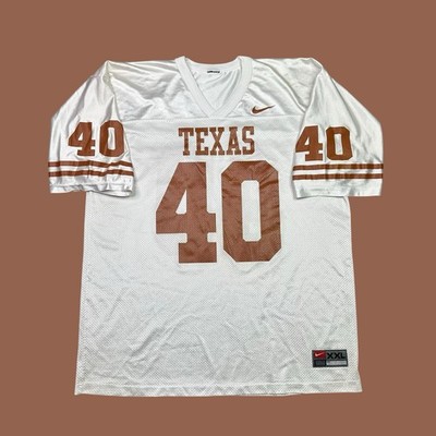 Vintage Nike Team Texas Longhorns #40 NCAA Football Jersey Adult