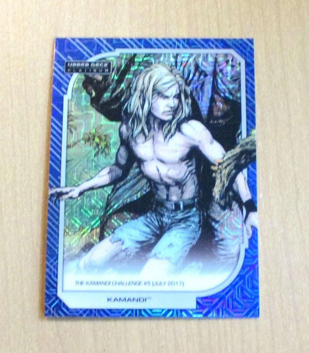 2026 Upper Deck DC Platinum BLUE TRAXX Kamandi #166 325/499