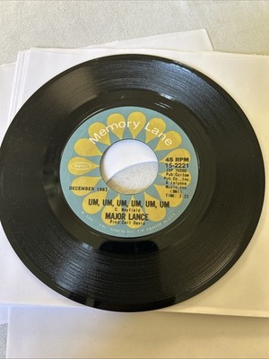 Major Lance The Monkey Time 7'' Record Vinyl Y