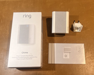 Ring Chime 2nd Generation Used with Box & Instructions White