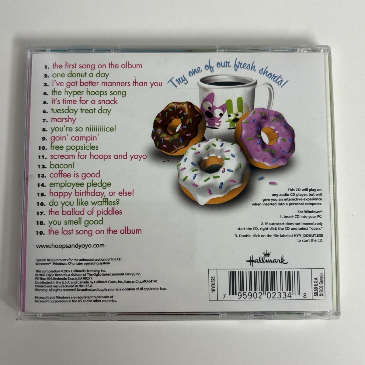 One Donut A Day! by Hoops Yoyo and Their Bestest Friend Parry - Main Image