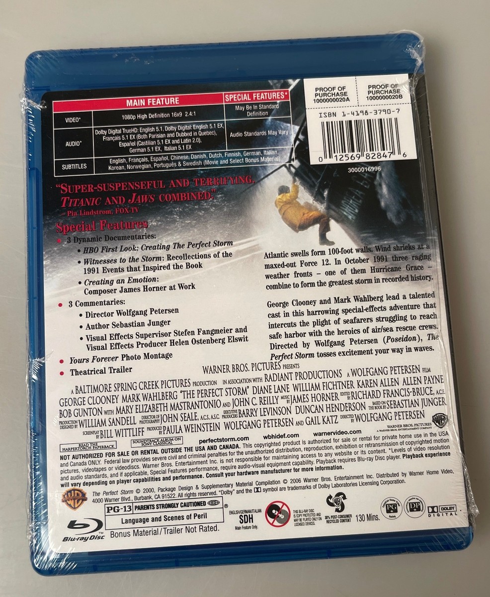 The Perfect Storm (Blu-ray Disc, 2008) for sale online | eBay