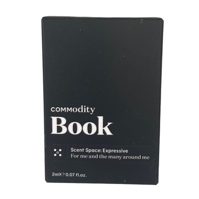 Commodity Book Scent Space Expressive Perfume Oil, 0.7 fl oz