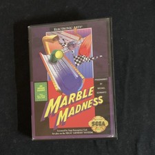 Marble Madness For Sega Genesis -cartridge And Case/ No Booklet 