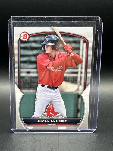 Roman Anthony 2023 Topps Bowman Draft Rookie (RC) Card #BD-112 Boston Red Sox
