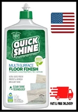 Quick Shine Multi-Surface Floor Finish, Pfas-Free Formula  27oz
