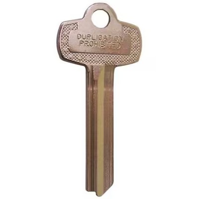 Kaba Ilco 1A1h1 Key Blank,  Type H, Nickel Silver, Pk50