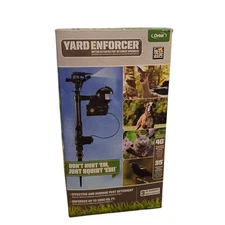 Orbit Yard Enforcer Motion Activated Pest Deterrent Sprinkler 62100 Black 
