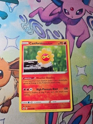 Castform Sunny Form 022/198 Swsh06: Sword & Shield - Chilling Reign Regular
