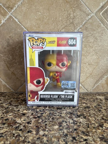 Funko Pop Reverse Flash The Flash #604 3500 PCS LE Gemini + Protector IN HAND
