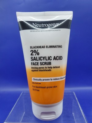 Neutrogena Blackhead Eliminating Facial Skin Unclog Pores Scrub Oil Free 5 Oz