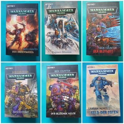 Warhammer 40k 40.000 Ben Counter William King Graham McNeill Buch auswählbar