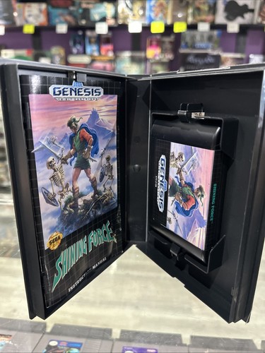 Shining Force (Sega Genesis, 1992) CIB Complete Tested! - Picture 3 of 3