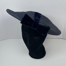 Vintage John Andrew Of California Structured Straw Toque Pillbox Hat Raffia 50s Pillbox Straw Vintage Hats for Women for sale | eBay main image 4