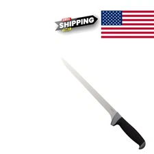 Narrow Fillet Knife 9.5 Inch Stainless Steel Blade for Fresh and Saltwater Fish