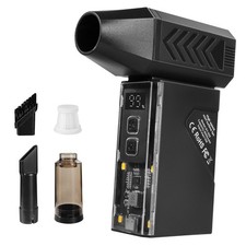 Violent Turbo Fan, Mini Electric Compressed Air Duster Vacuum Cleaner, 1300...