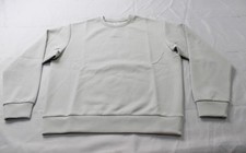 Nobull Women's Elements Crew Logo Soft Sweatshirt EJ3 Light Grey Medium NWT
