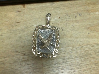 10K Gelbgold Adler Anhänger 4,7g (WKS012497)