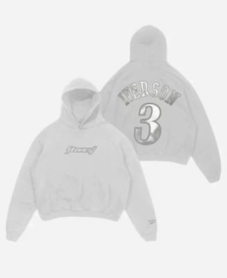 Post Malone x Reebok ''White Iverson'' Anniversary Hoodie