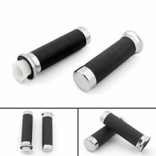 CHROME FOAM GRIPS Fit for Honda VT VTX Cruise...