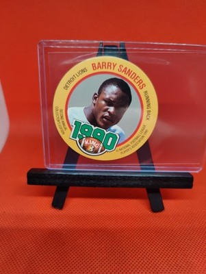 1990 King-B Collector's Edition Discs - Barry Sanders #7