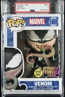 Venom Marvel GITD Entertainment Earth 1469 Funko Pop! PSA 9 MINT