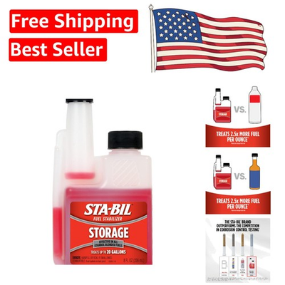 #ad Fuel Stabilizer Keeps Gas Fresh 24 Protects Engines 8oz $11.99