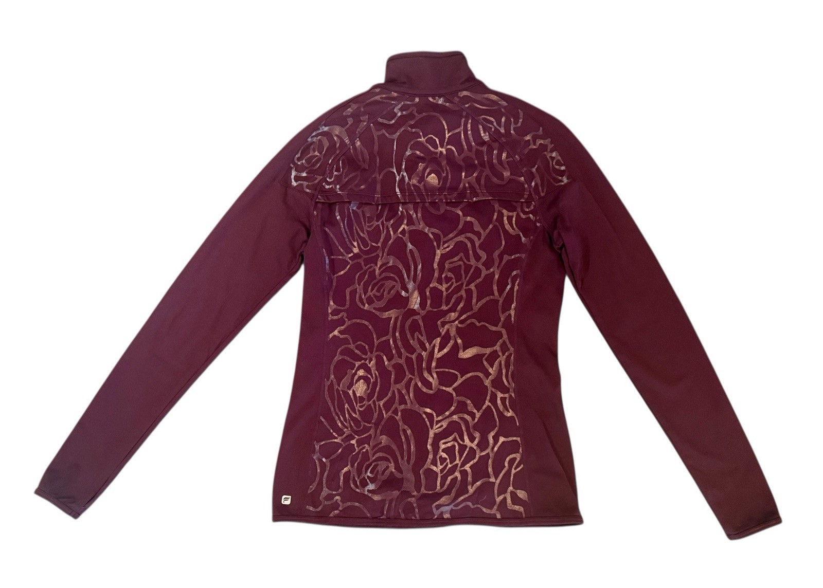 Fabletics Jojo Full Zip Active Jacket Burgundy Ro… - image 10