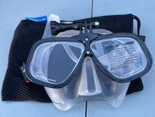 New Clear Octomask Freediver Dive Mask for GoPro