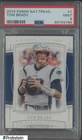 2019 National Treasures #7 Tom Brady New England Patriots 21/99 PSA 9 MINT
