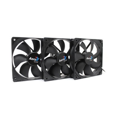 3x AeroCool Gehäuselüfter verschiedene Modelle Molex, 3 pol. 120mm   #336192