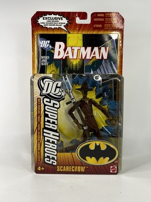 Mattel DC Super Heroes Batman Scarecrow Exclusive Boxed Action Figure w/ Scythe