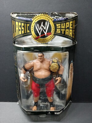WWE Jakks Classic Superstars Series 4 YOKOZUNA Action Figure 2004
