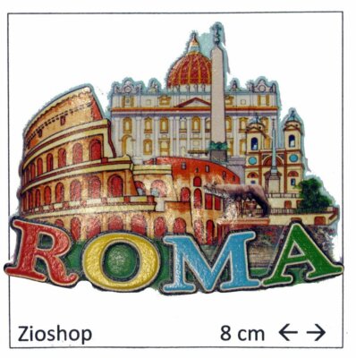 Calamita Frigo 3D Taranto – Magnete Souvenir In Resina, Formato 3D, Ricordo Della Puglia, Idea Regalo Per Turisti E Collezionisti