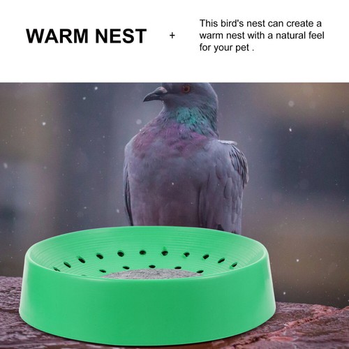 Soldes 4 Pcs Bird Breeding Nest Small Bowls Équipement De Nid Pigeon Bols