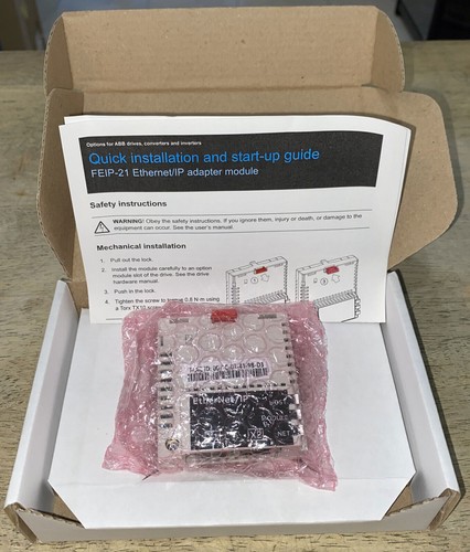 Modulo adattatore Ethernet/IP ABB FEIP-21 consegna veloce - Foto 1 di 5