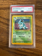 Psa Graded  Nidoqueen 07/64 Jungle Holo
