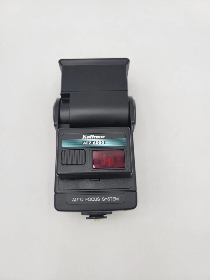 VTG New Kalimar Camera Bounce Flash AFZ 6000 Auto Focus TTL Thyristor Canon EOS - Image 3 of 4