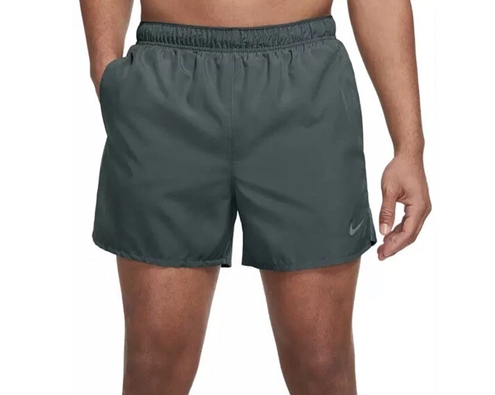 Nike Challenger Mens Dri-Fit 5” Brief Lined Running Shorts Green Sz XXL