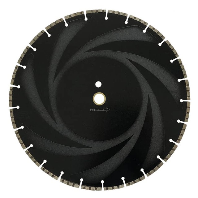 14" Ductile Iron Diamond Saw Blade 20mm Arbor Electroplated Pinching