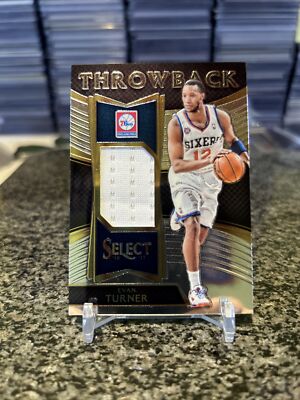 2016-17 Panini Select Throwback #39 Evan Turner Game-Used