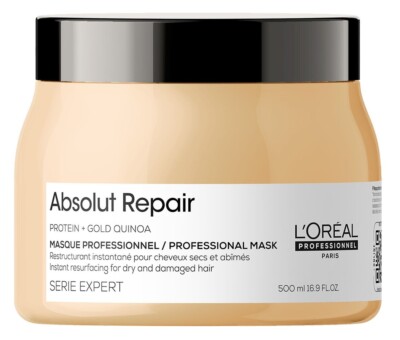 Loreal Professionnel Serie Expert Gold Quinoa Absolut Repair Maske 500 ml