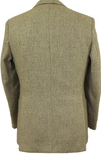 VINTAGE TWEED BOSS TURO MENS 38"/97CM GREY/BROWN MIX TWEED BLAZER - 第 5/10 張圖片
