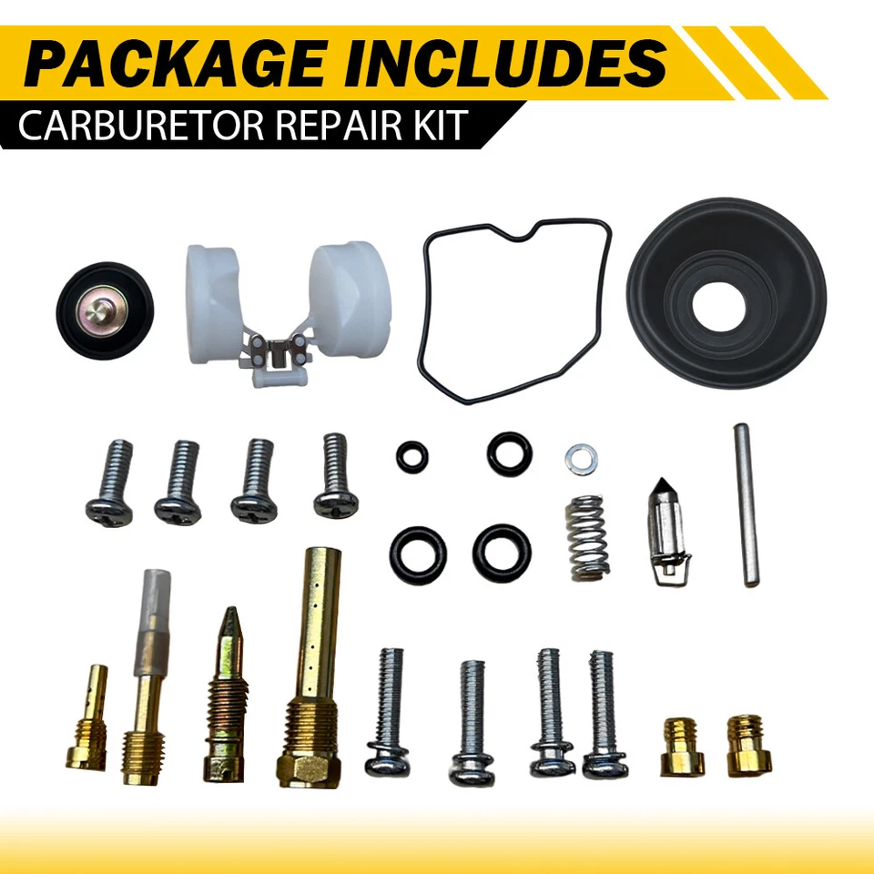 For KLR650 Kawasaki KLR 650 CARBURETOR 1987-2018 CARB REPAIR REBUILD KIT - Image 3 of 4