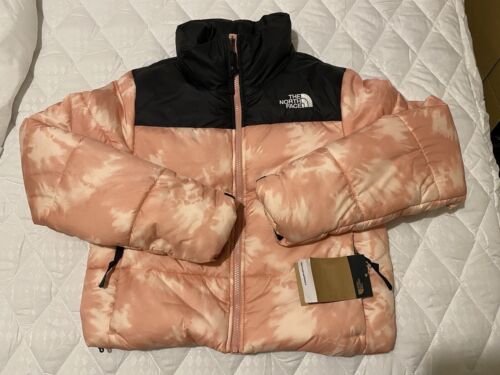 The North Face Saikuru Cropped Jacket in Pink Tie Dye - Womens Small - BNWT - 第 1/10 張圖片