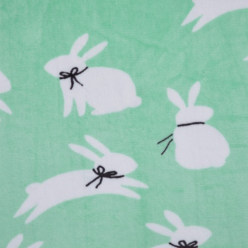 Kate Aurora Hopping Easter Bunnies Soft & Plush Oversized Accent Throw Blanket - Picture 4 of 4