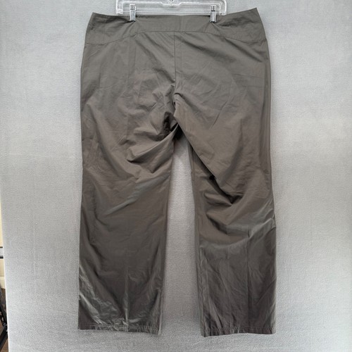 Nike Trainingshose Herren XXL Grau Basketball Golf Reißverschluss Bein Rot Swoosh Streifen - Bild 7 von 16
