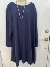 NWT womens 3X Blue Dress