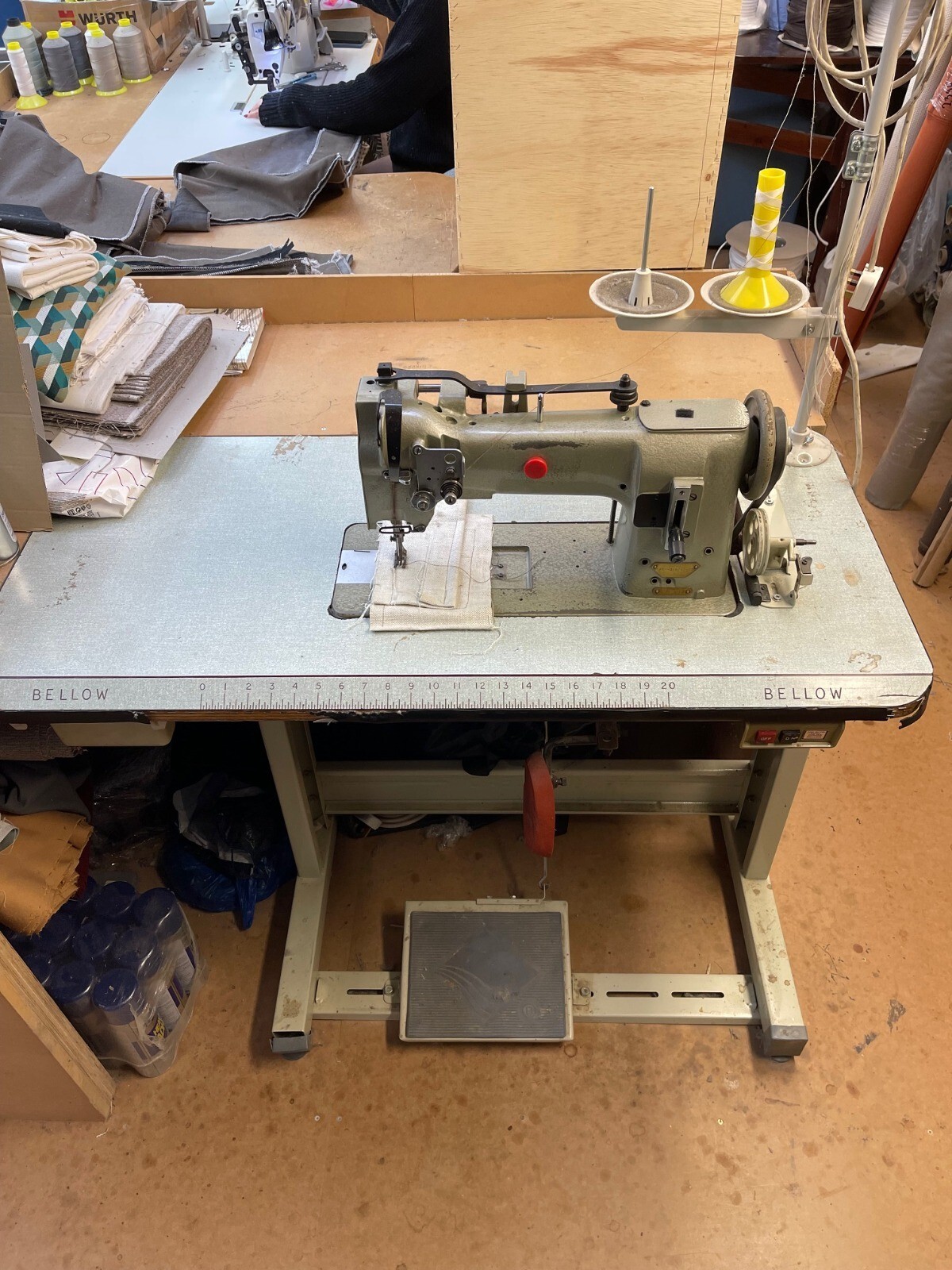 PFAFF 145 INDUSTRIAL WALKING FOOT HEAVY DUTY SEWING MACHINE eBay