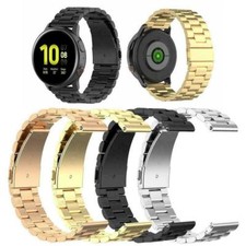 New Band For Samsung Galaxy Watch Active 2 40mm/44mm Stainless Steel Watch Strap